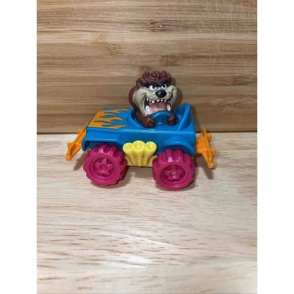 Vintage 1992 McDonald's Taz Tazmanian Devil Car Toy Warner Bros. Happy Meal  90s